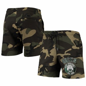 プロスタンダード メンズ バスパン ハーフパンツ バックス Milwaukee Bucks Pro Standard Team Shorts - Camo