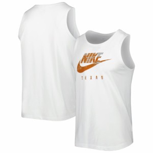 ナイキ メンズ タンクトップ "Texas Longhorns" Nike Spring Break Futura Performance Tank Top - White