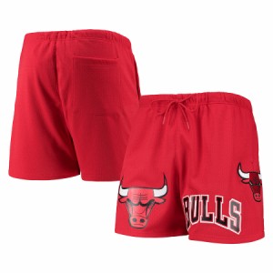 プロスタンダード メンズ ハーフパンツ ブルズ "Chicago Bulls" Pro Standard Mesh Capsule Shorts - Red