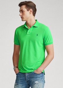 ポロ ラルフローレン メンズ Ralph Lauren The Earth Polo ポロシャツ 半袖 Neon Green