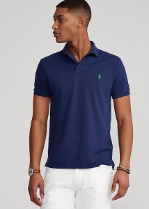 ポロ ラルフローレン メンズ Ralph Lauren The Earth Polo ポロシャツ 半袖 Newport Navy