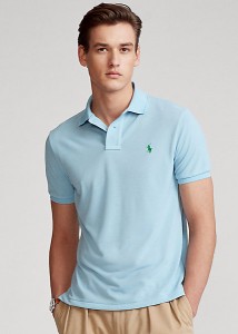 ポロ ラルフローレン メンズ Ralph Lauren The Earth Polo ポロシャツ 半袖 Powder Blue