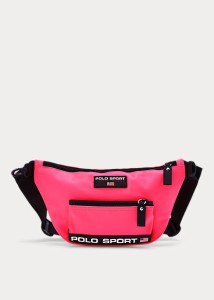 ポロ ラルフローレン メンズ Polo Ralph Lauren Polo Sport Nylon Waist Pack ウェストポーチ ボディバッグ Neon Pink