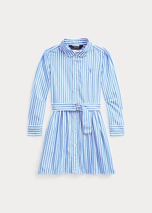 ポロ ラルフローレン 2-6X ガールズ/キッズ Polo Ralph Lauren Striped Cotton Shirtdress ワンピース Blue Multi 女の子