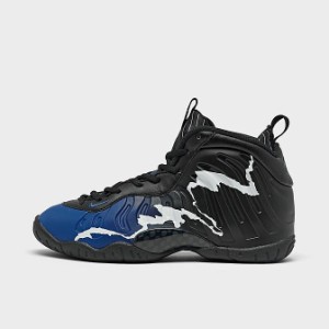 ナイキ キッズ/レディース リトルポジット Nike Little Posite One GS バッシュ ミニバス Black/Game Royal/White