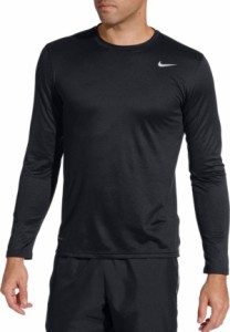 ナイキ メンズ Nike Men's Legend Long Sleeve Shirt Tシャツ 長袖 ロンT DK GREY HEATHER