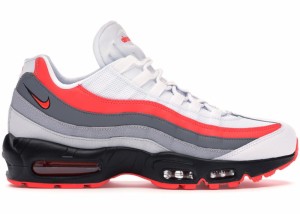 ナイキ メンズ エアマックス９5 Air Max 95 Bright Crimson Comet WHITE/BRIGHT CRIMSON-BLACK