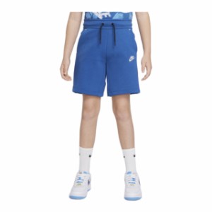 ナイキ キッズ テックフリースショーツ Nike NSW Tech Fleece Shorts - Blue/Tan