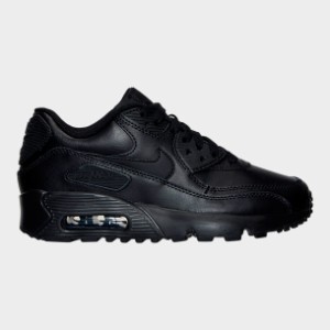 ナイキ キッズ/レディース エアマックス９０ Nike Air Max 90 GS スニーカー Black/Black