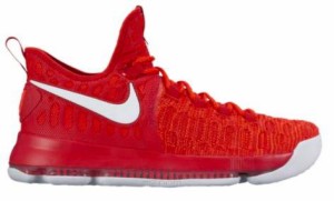 ナイキ メンズ Nike KD 9 "Varsity Red" バッシュ University Red/White ケビンデュラント