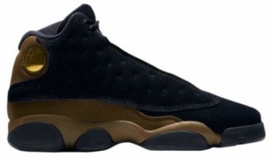 ジョーダン キッズ/レディース バッシュ Air Jordan Retro 13 スニーカー Black/True Red/Olive