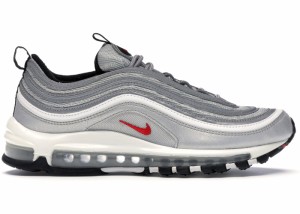 ナイキ メンズ エアマックス９７ Nike Air Max 97 Silver Bullet  スニーカー METALLIC SILVER/VARSITY RED-BLACK-WHITE