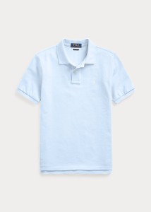 ラルフローレン 8-20 ボーイズ/キッズ Polo Ralph Lauren Cotton Mesh Polo Shirt ポロシャツ 半袖 Elite Blue 男の子