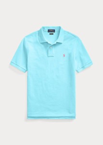 ラルフローレン 8-20 ボーイズ/キッズ Polo Ralph Lauren Cotton Mesh Polo Shirt ポロシャツ 半袖 French Turquoise 男の子