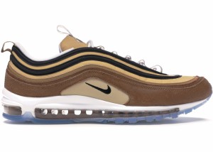 ナイキ メンズ エアマックス９７ Nike Air Max 97 Shipping Box Ale Brown スニーカー ALE BROWN/BLACK-ELEMENTAL GOLD