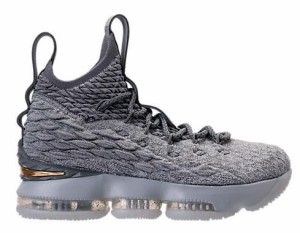 ナイキ キッズ/レディース レブロン１５ Nike LeBron 15 XV GS "City Edition" バッシュ ミニバス Wolf Grey/Metallic Gold/Cool Grey