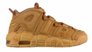 ナイキ キッズ/レディース モアアップテンポ Nike Air More Uptempo GS "Wheat" スニーカー モアテン Flax/Gum Brown