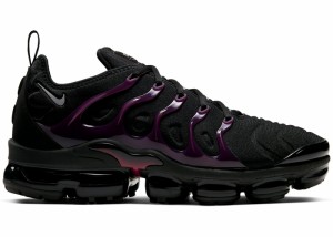 ナイキ メンズ NIKE AIR VAPORMAX PLUS ランニングシューズ Black/Reflect Silver/Noble Red