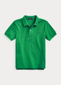 ラルフローレン 2T-7 ボーイズ/キッズ Polo Ralph Lauren Cotton Mesh Polo Shirt ポロシャツ 半袖 Billiard 男の子