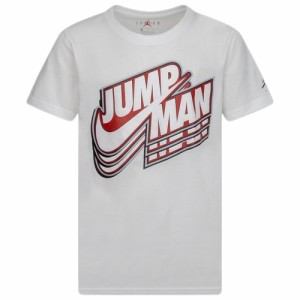 ジョーダン キッズ Tシャツ Jordan Jumpman Core T-Shirt - White/Black