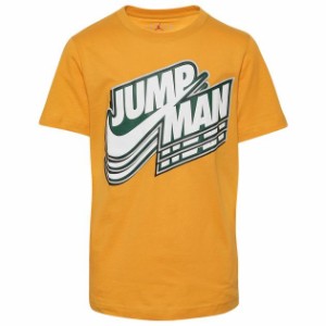 ジョーダン キッズ Tシャツ Jordan Jumpman Core T-Shirt - Pollen/Black