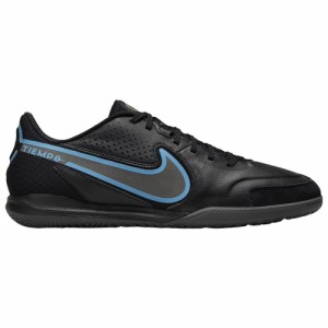 ナイキ メンズ ティエンポレジェンド９ サッカー インドアシューズ Nike Tiempo Legend 9 Academy IC - Black/Black/Iron Grey