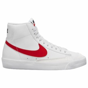 ナイキ キッズ スニーカー Nike Blazer Mid '77 GS - White/Habanero Red/Medium Blue