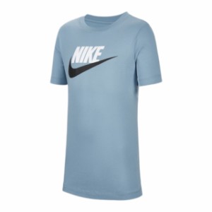 ナイキ キッズ Tシャツ 半袖 Nike NSW Futura Icon T-Shirt - Worn Blue/Black