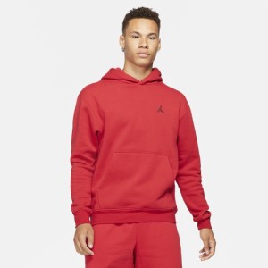 ジョーダン メンズ パーカー Jordan Essential Fleece Pullover Hoodie - Gym Red