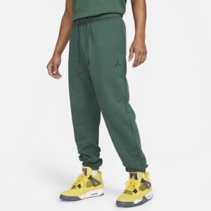 ジョーダン メンズ スウェットパンツ Jordan Essential Fleece Pants - Green/Black