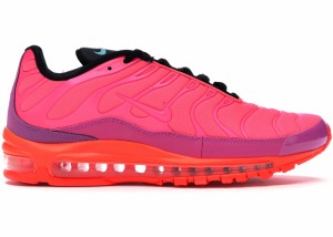 ナイキ メンズ エアマックス９７ Air Max 97 Plus スニーカー  RACER PINK/HYPER MAGENTA-TOTAL CRIMSON