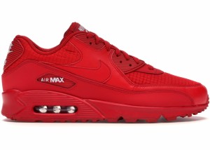 ナイキ メンズ Nike Air Max 90 "Triple Red" スニーカー UNIVERSITY RED/WHITE エアマックス９０