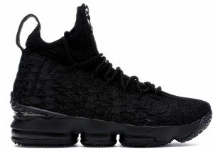  ナイキ メンズ レブロン１５ Nike Lebron 15 Performance KITH "Suit of Armor" バッシュ BLACK/METALLIC SILVER-BLACK