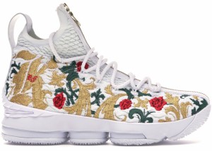  ナイキ メンズ レブロン１５ Nike Lebron 15 Performance KITH "King's Cloak" バッシュ WHITE-MULTI-COLOR