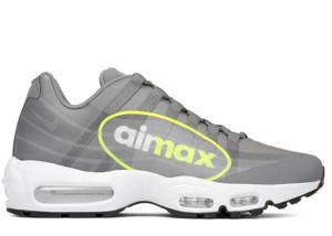 ナイキ メンズ エアマックス９５ Nike Air Max 95 NS Big Logo Neon  DUST/VOLT-DARK PEWTER-WHITE