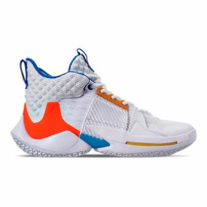 ジョーダン メンズ ホワイノット Jordan Why Not Zer0.2 "OKC HOME" バッシュ White/Total Crimson/Tidal Blue