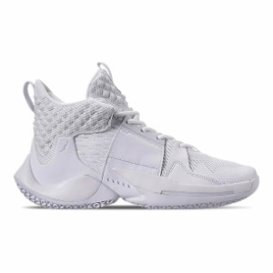 ジョーダン メンズ バスケットシューズ ホワイノット Nike Air Jordan Why Not Zer0.2 "Triple White" White/Off White/Platinum Tint