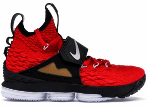 ナイキ メンズ レブロン１５ Nike Lebron 15 "Red Diamond Turf" バッシュ UNIVERSITY RED/WHITE-BLACK