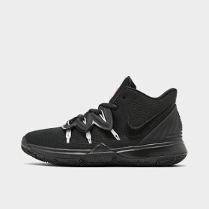 ナイキ キッズ/レディース カイリー５ Nike Kyrie 5 GS "Red Carpet" バッシュ Black/Black/White ミニバス