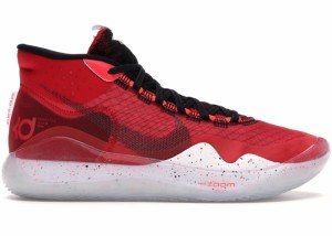 ナイキ メンズ Nike Zoom KD12 "University Red" バッシュ University Red/Black/White ケビンデュラント