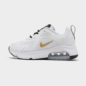 ナイキ レディース スニーカーNike Air Max 200 エアマックス２００ White/Metallic Gold/Black/Metallic