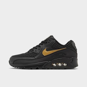 ナイキ メンズ Nike Air Max 90 スニーカー Black/Metallic Gold エアマックス９０