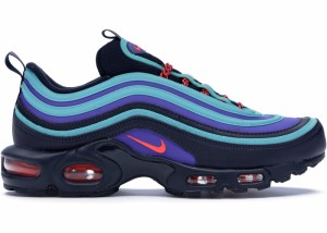 ナイキ メンズ エアマックス プラス ９７ Air Max Plus 97  Discover Your Air スニーカー OBSIDIAN/FLASH CRIMSON-RUSH VIOLET