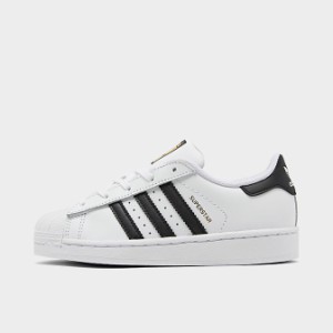 アディダス スーパースター キッズ/ジュニア adidas Originals Superstar スニーカー White/Black/White