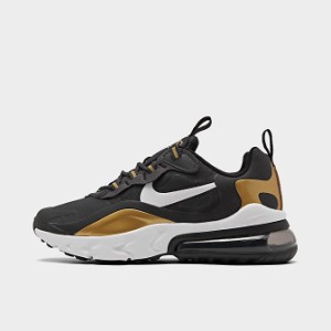 ナイキ キッズ/レディース エアマックス２７０ Nike Air Max 270 React GS スニーカー Anthracite/White/Black/Metallic Gold