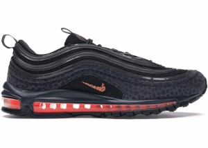 ナイキ メンズ エアマックス９７ Nike Air Max 97 Safari Off Noir スニーカー OFF NOIR/TOTAL ORANGE-THUNDER GREY