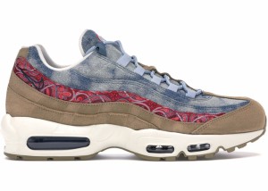 ナイキ メンズ エアマックス９5 Air Max 95 Wild West PARACHUTE BEIGE/UNIVERSITY RED