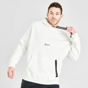 ナイキ メンズ パーカー Nike DNA Basketball Hoodie フーディー Sail/University Red