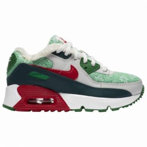 ナイキ キッズ/ジュニア エアマックス９０ Nike Air Max 90 PS スニーカー White/University Red/Dark Atomic Teal