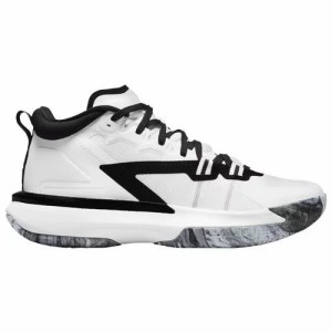 ジョーダン メンズ バッシュ Jordan Zion 1 - White/White/Black